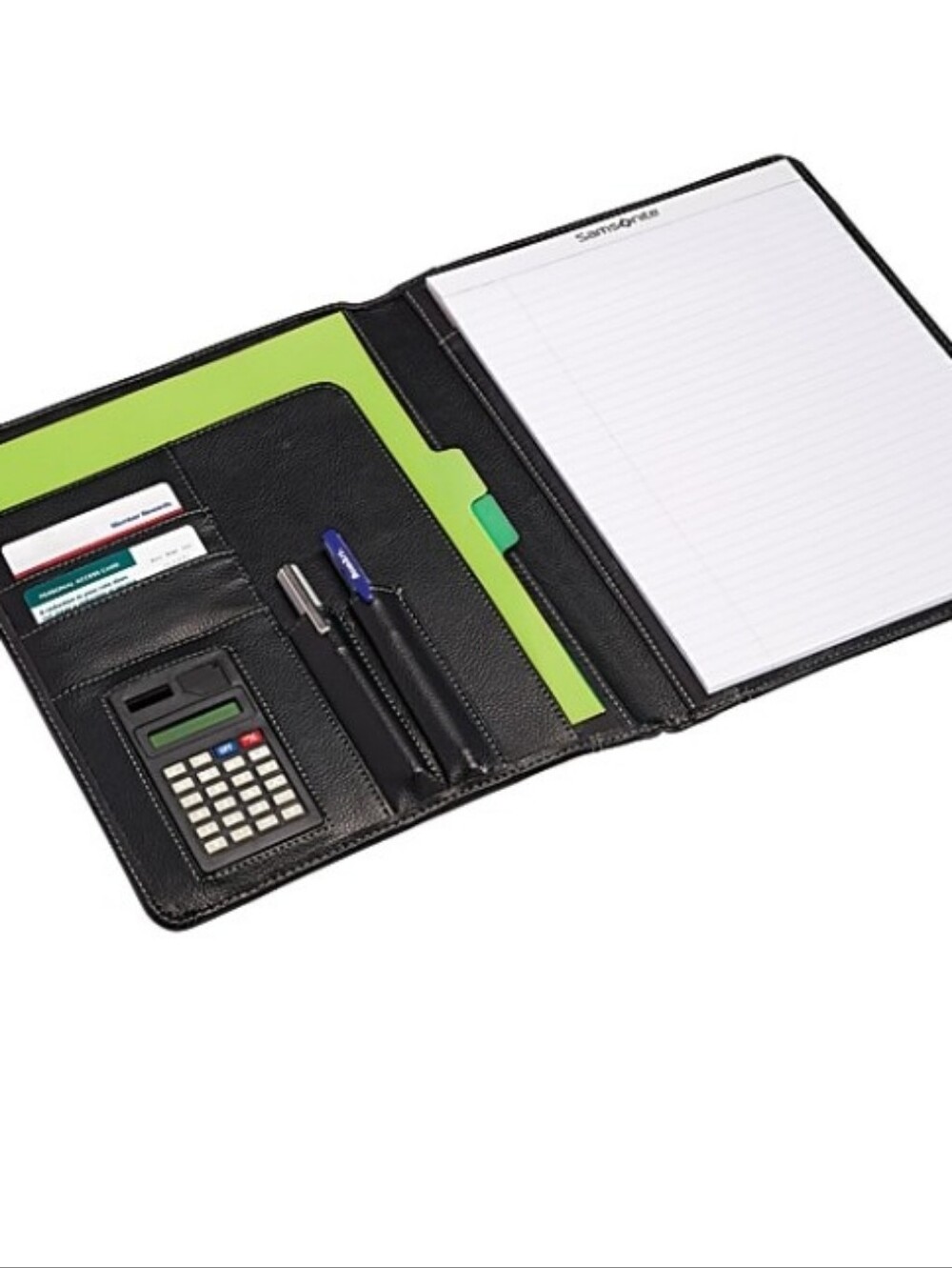 Samsonite Business Classic Portfolio w/Writing Pad- Black
